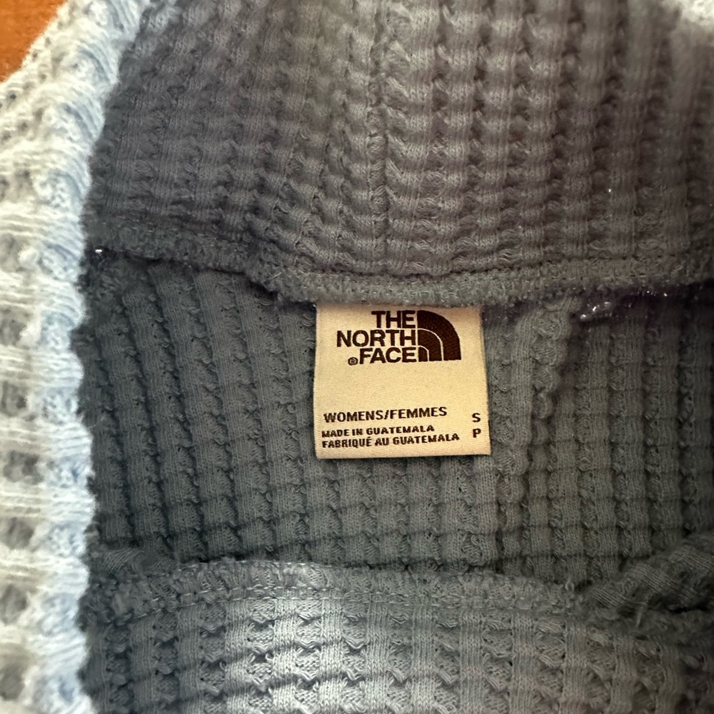 The North Face Light Blue Cowl Neck Sweater - Picture 3 of 3